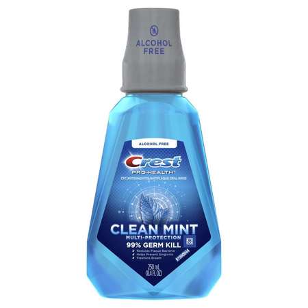 Crest Mouthwash Pro Health Clean Mint 8.4 fl. oz., PK6 96236